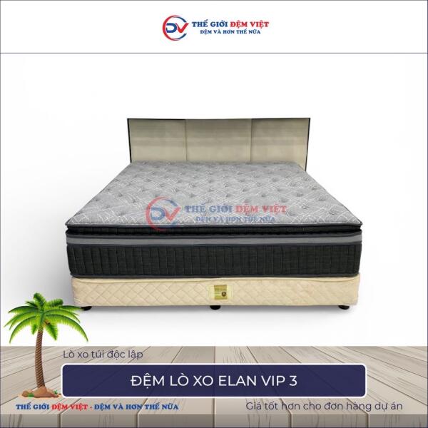 Đệm lò xo Elan Vip 3